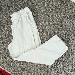 Madewell linen blend pants